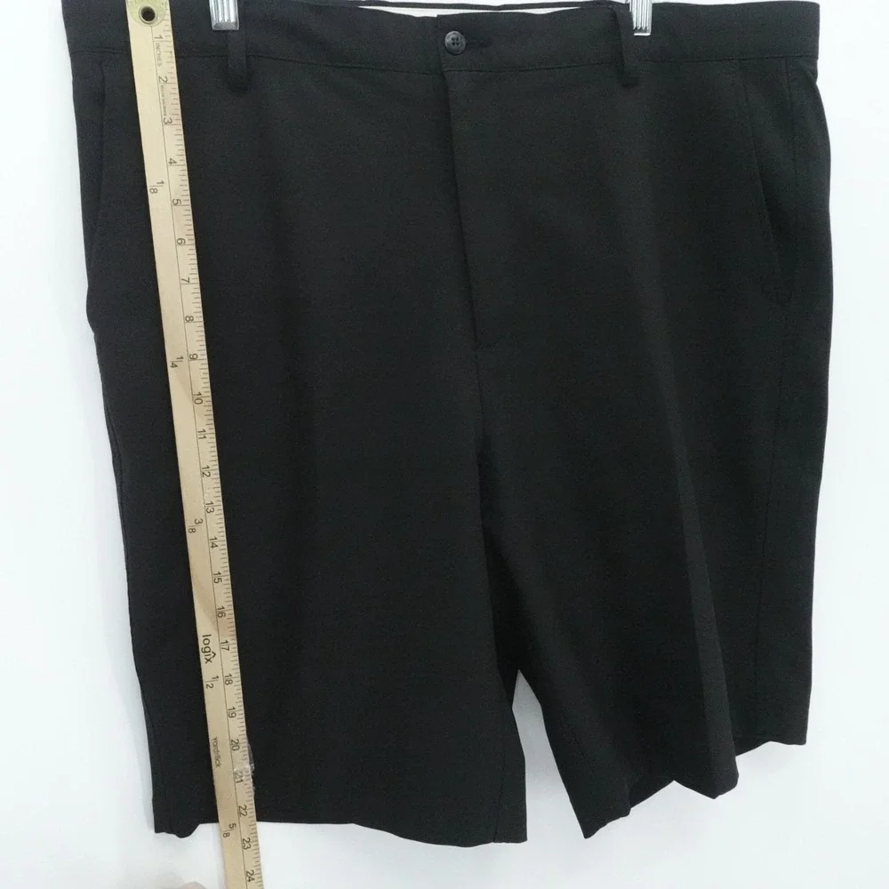FootJoy Shorts Mens 40 Black Performance Stretch Chino Golf Preppy Casual‎